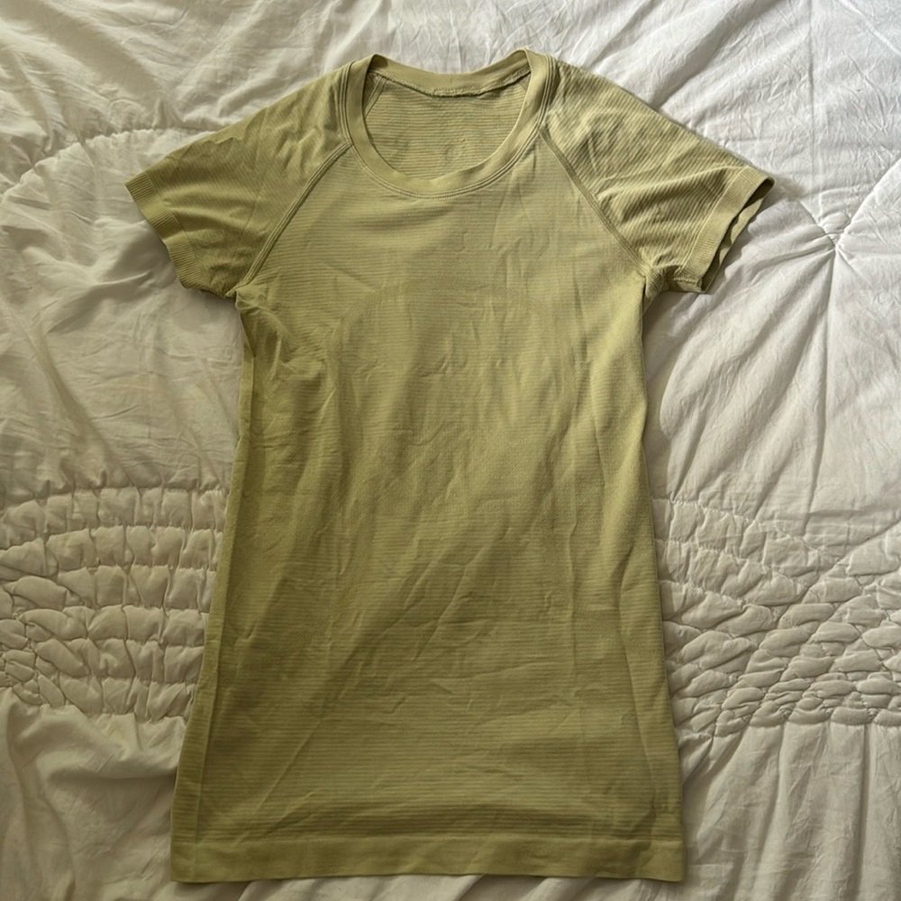 Light Green Lululemon Swiftly Tech- Long Length - image 1